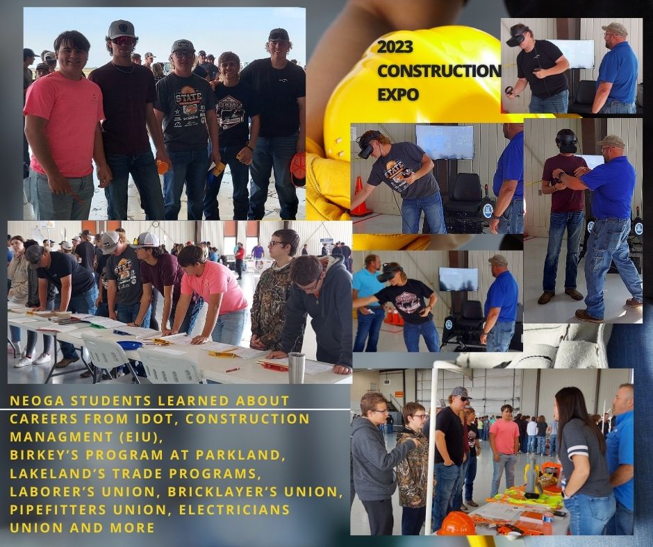 Students at Construction Expo