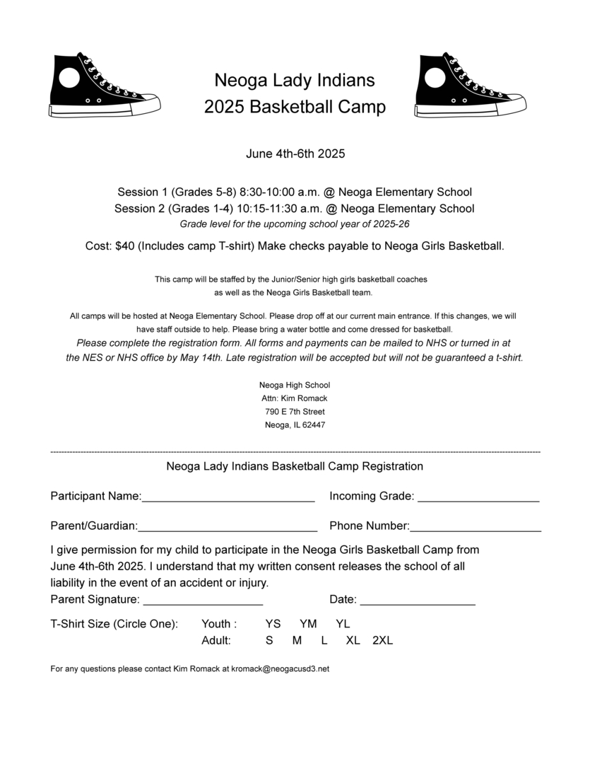 Girls Basketball Camp