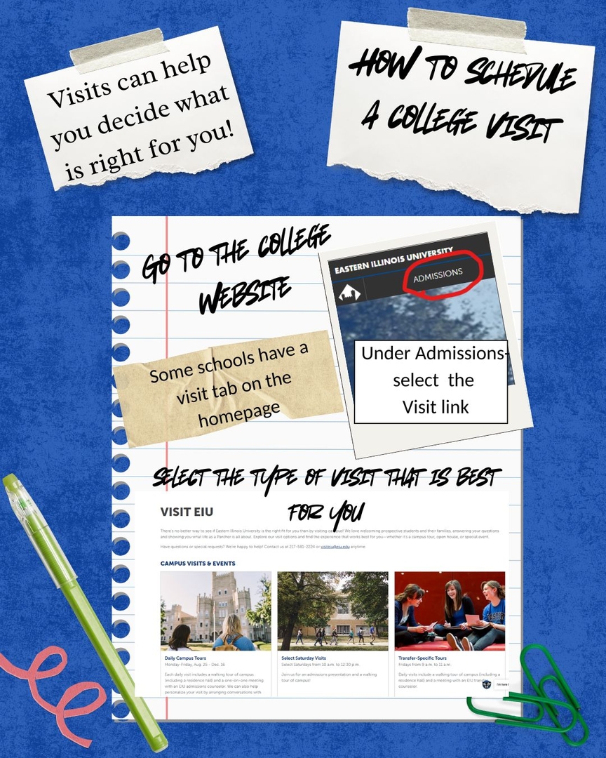 Setting up College Visits