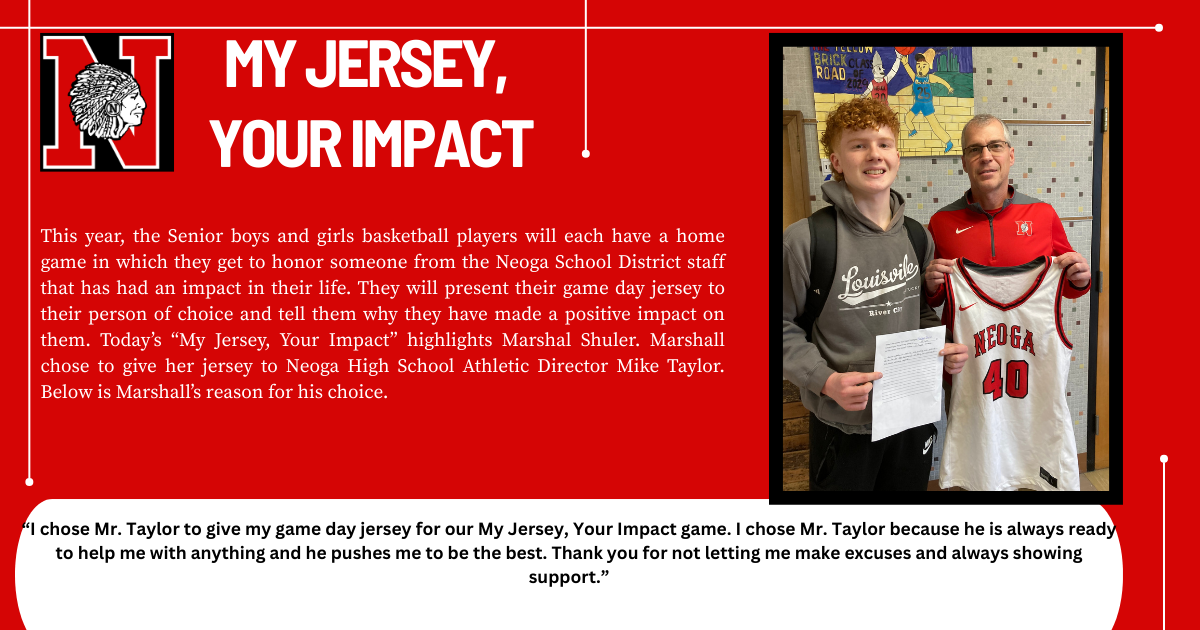 Student giving Jeresy to a teacher