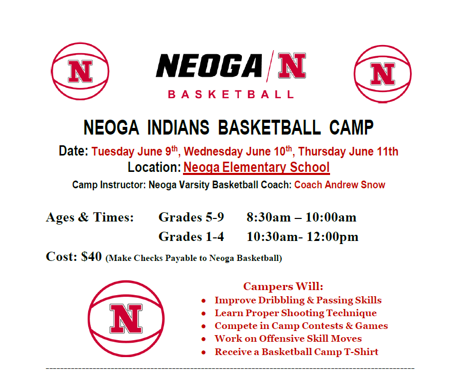 Basketball Camp Info