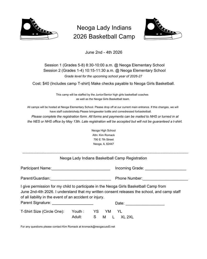 Lady Indians Camp